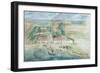 Painting of Fort Zeelandia-null-Framed Giclee Print