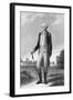 Painting of George Washington by George Hicks-null-Framed Giclee Print
