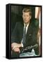 Painting of John F. Kennedy-null-Framed Stretched Canvas