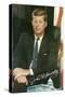 Painting of John F. Kennedy-null-Stretched Canvas