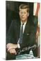 Painting of John F. Kennedy-null-Mounted Art Print