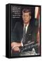 Painting of John F. Kennedy-null-Framed Stretched Canvas