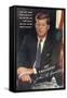 Painting of John F. Kennedy-null-Framed Stretched Canvas