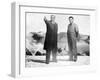 Painting of Kim Jong Il and Kim Il Sung, Pyongyang, Democratic People's Republic of Korea, N. Korea-Gavin Hellier-Framed Photographic Print