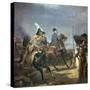 Painting of Napoleon at the Battle of Jena, 19th Century-Horace Vernet-Stretched Canvas