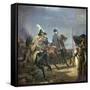 Painting of Napoleon at the Battle of Jena, 19th Century-Horace Vernet-Framed Stretched Canvas