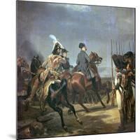 Painting of Napoleon at the Battle of Jena, 19th Century-Horace Vernet-Mounted Giclee Print