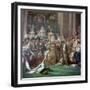 Painting of Napoleon Buonaparte and Empress Josephine, 18th Century-Jacques-Louis David-Framed Giclee Print