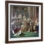 Painting of Napoleon Buonaparte and Empress Josephine, 18th Century-Jacques-Louis David-Framed Giclee Print