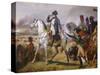 Painting of Napoleon in Hall of Battles, Versailles, France-Lisa S. Engelbrecht-Stretched Canvas