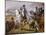 Painting of Napoleon in Hall of Battles, Versailles, France-Lisa S. Engelbrecht-Mounted Photographic Print