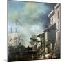 Painting of Old Custom House Quay, 18th Century-Samuel Scott-Mounted Premium Giclee Print