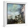 Painting of Old Custom House Quay, 18th Century-Samuel Scott-Framed Giclee Print