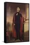 Painting of President Andrew Jackson Standing-Stocktrek Images-Framed Stretched Canvas