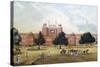 Painting of Red Fort, 19th Century, Archaeological Museum, Red Fort, Delhi, India, Asia-Peter Barritt-Stretched Canvas