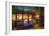 Painting of Retail Shop Entrance in Store,Illustration-Tithi Luadthong-Framed Art Print