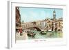 Painting of Rialto Bridge, Venice, Italy-null-Framed Art Print