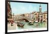 Painting of Rialto Bridge, Venice, Italy-null-Framed Art Print