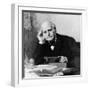 Painting of Scientist Sir Francis Galton at Work-null-Framed Giclee Print