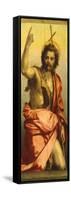 Painting of St John the Baptist-Andrea del Sarto-Framed Stretched Canvas