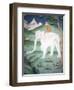 Painting of the Four Harmonious Friends in Buddhism, Elephant, Monkey, Rabbit and Partridge, Inside-Lee Frost-Framed Photographic Print