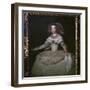 Painting of the Infanta Maria Theresa, 17th century.  Artist: Diego Velasquez-Diego Velasquez-Framed Giclee Print