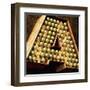 Painting Of The Letters A-Ross Studio-Framed Art Print