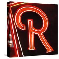 Painting Of The Letters R-Ross Studio-Stretched Canvas