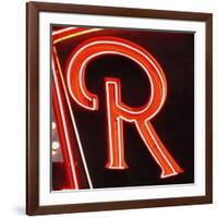 Painting Of The Letters R-Ross Studio-Framed Art Print