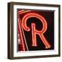 Painting Of The Letters R-Ross Studio-Framed Art Print