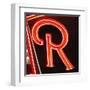 Painting Of The Letters R-Ross Studio-Framed Art Print