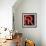 Painting Of The Letters R-Ross Studio-Framed Art Print displayed on a wall