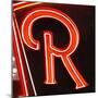 Painting Of The Letters R-Ross Studio-Mounted Art Print