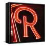 Painting Of The Letters R-Ross Studio-Framed Stretched Canvas