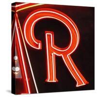 Painting Of The Letters R-Ross Studio-Stretched Canvas