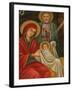 Painting of the Nativity, St. Anthony Coptic Church, Jerusalem, Israel, Middle East-Godong-Framed Photographic Print