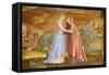 Painting of the Visitation in the Visitation church in Ein Kerem-Godong-Framed Stretched Canvas