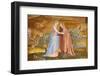 Painting of the Visitation in the Visitation church in Ein Kerem-Godong-Framed Photographic Print