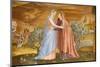 Painting of the Visitation in the Visitation church in Ein Kerem-Godong-Mounted Photographic Print