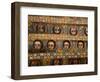 Painting of the Winged Heads of 80 Ethiopian Cherubs, Debre Berhan Selassie Church, Ethiopia-Gavin Hellier-Framed Photographic Print