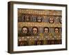 Painting of the Winged Heads of 80 Ethiopian Cherubs, Debre Berhan Selassie Church, Ethiopia-Gavin Hellier-Framed Photographic Print