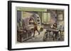 Painting on Enamel, 17th Century-null-Framed Giclee Print