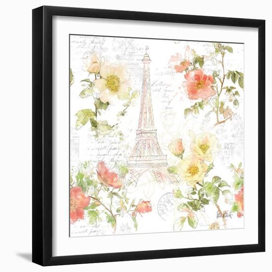 Painting Paris Step 01-Katie Pertiet-Framed Art Print