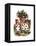 Painting Roses Alice in Wonderland by John Tenniel-Piddix-Framed Stretched Canvas