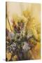 Painting Showing Bouquet of Beautiful Flowers-Tithi Luadthong-Stretched Canvas