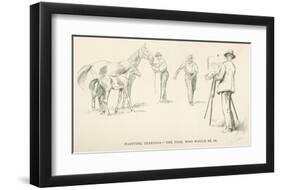 Painting Teresma - The Foal who would be in-Lionel Edwards-Framed Premium Giclee Print
