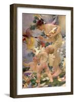 Painting the Birds-Franz Dvorak-Framed Giclee Print