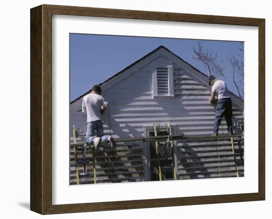 Painting the House-null-Framed Photographic Print