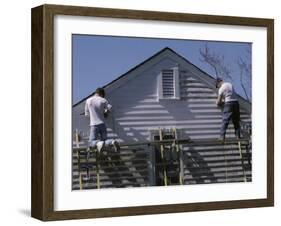 Painting the House-null-Framed Photographic Print