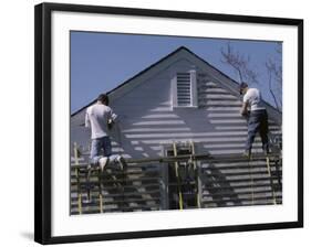 Painting the House-null-Framed Photographic Print